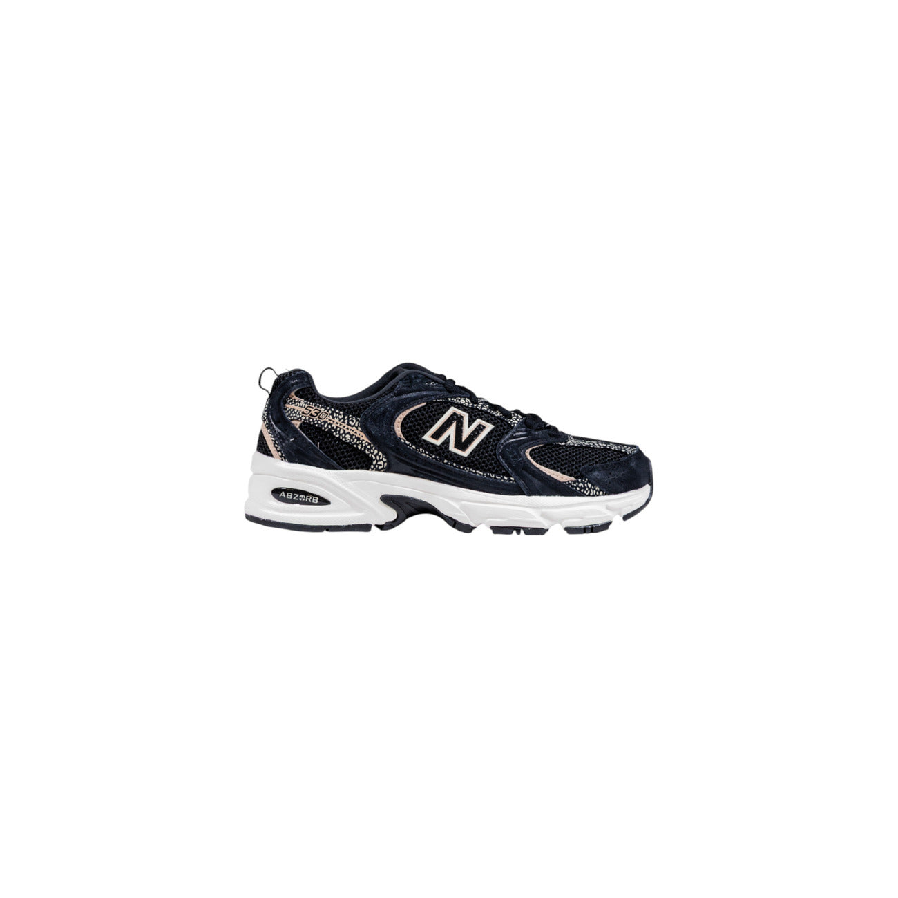 Sneakers New Balance 530 Donna Nere Camoscio e Tessuto - U530CRB
