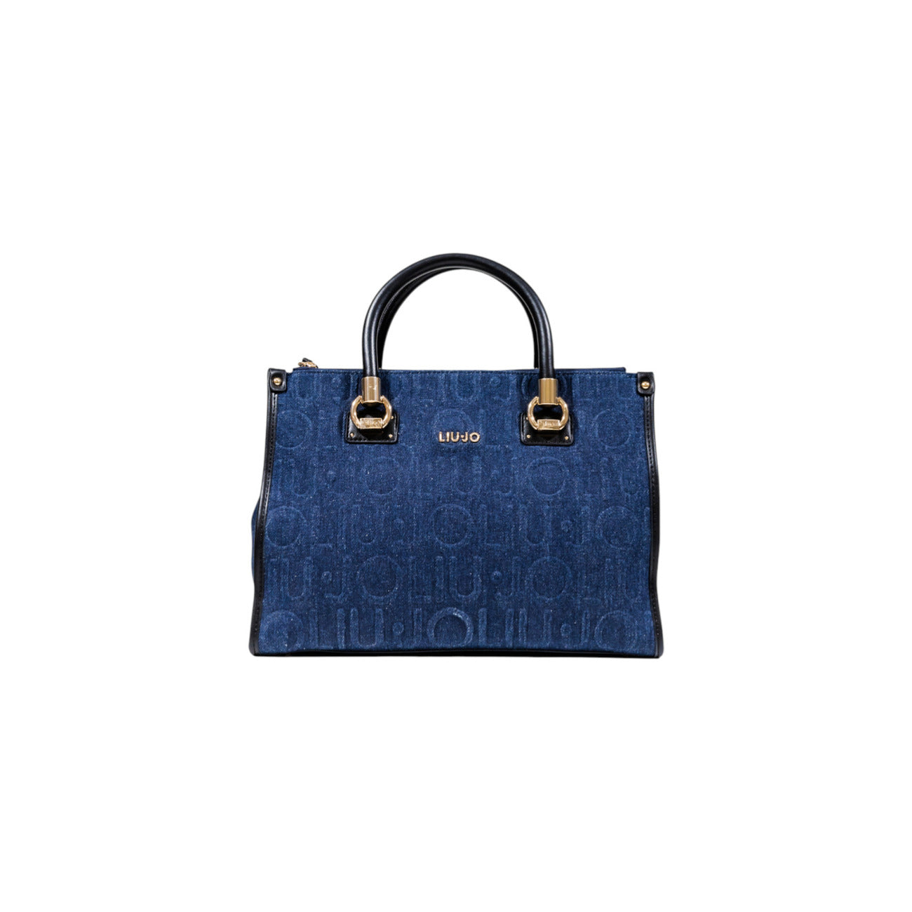 Liu Jo Borsa Donna Blu AF5008 - Borsa 2in1 con Tasche Interne 34x26x15cm