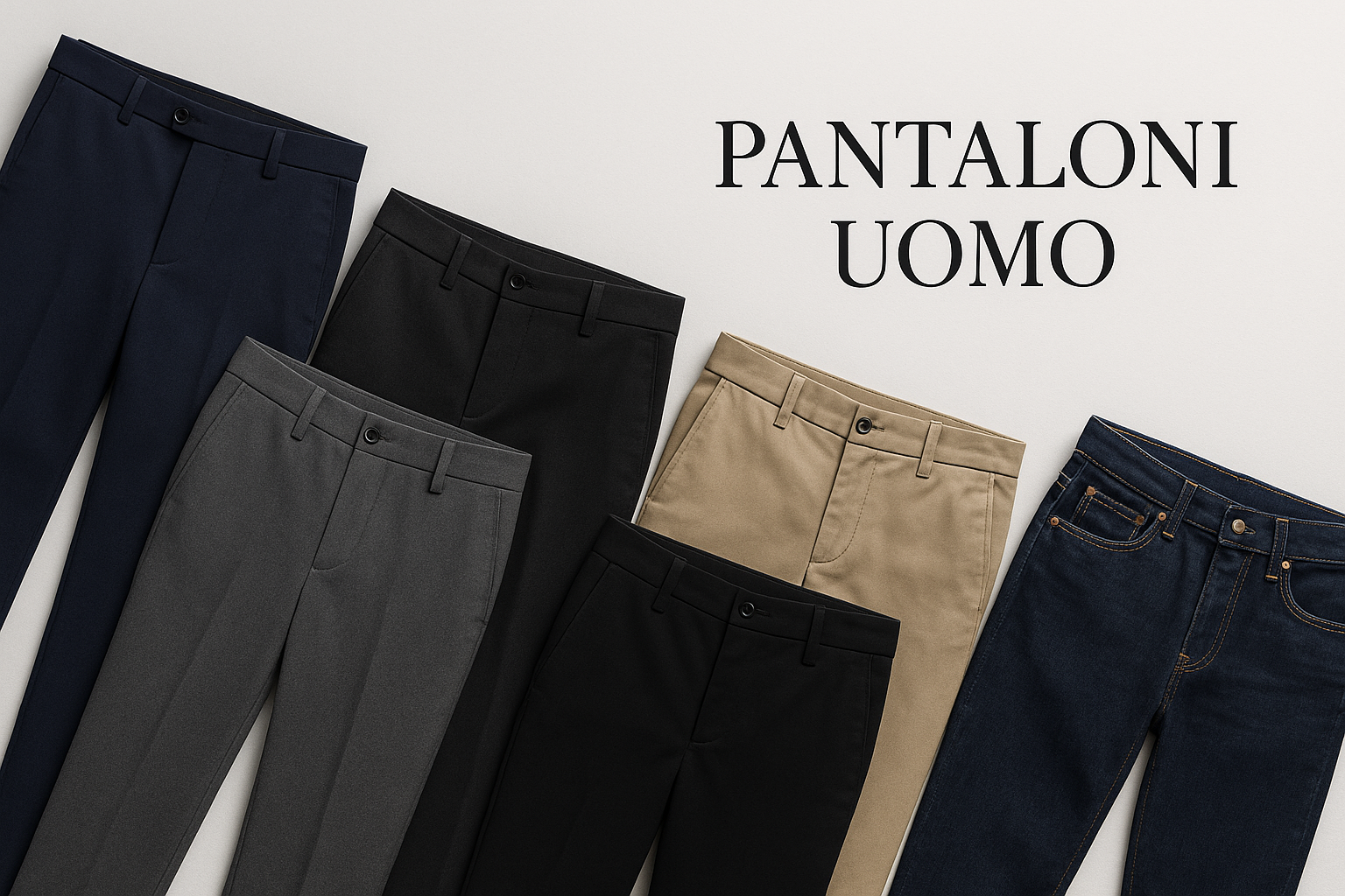 Pantaloni Uomo - Eleganza & Comfort