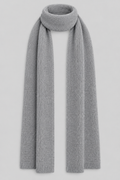 Sciarpa Lunga Grigia - Misto Cashmere