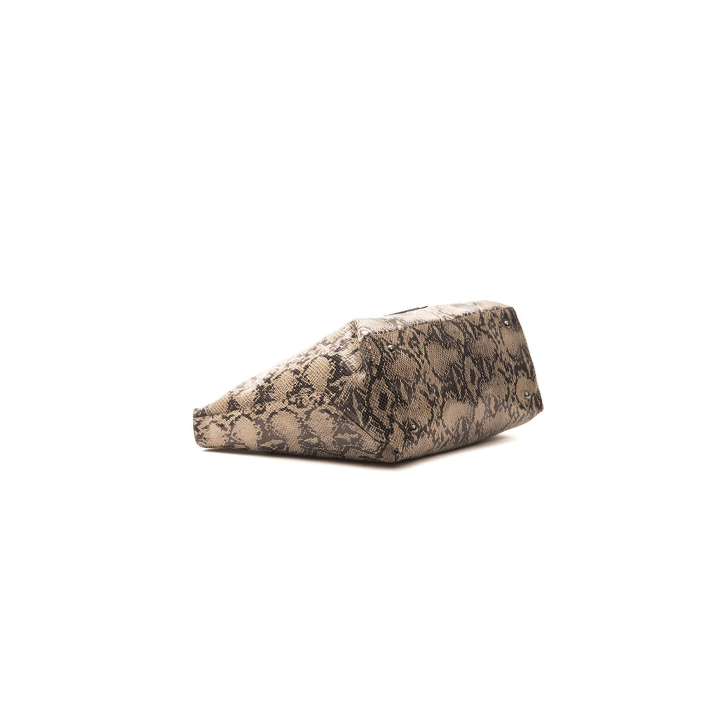 Borsa a Spalla Pompei Donatella -  Pitonata Tortora Taupe