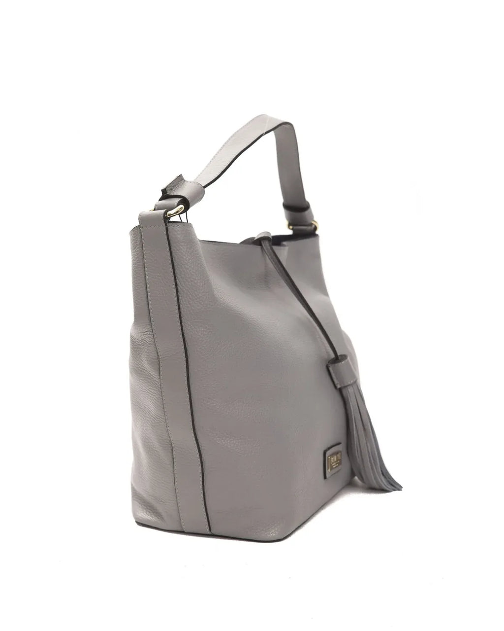 Borsa a Spalla in Pelle - Pompei Donatella - Grigia