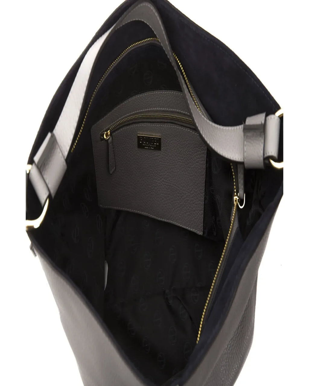 Borsa a Spalla in Pelle - Pompei Donatella - Grigia