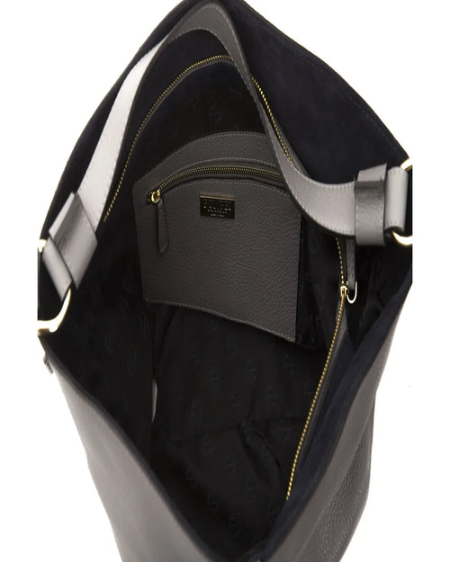 Borsa a Spalla in Pelle - Pompei Donatella - Grigia