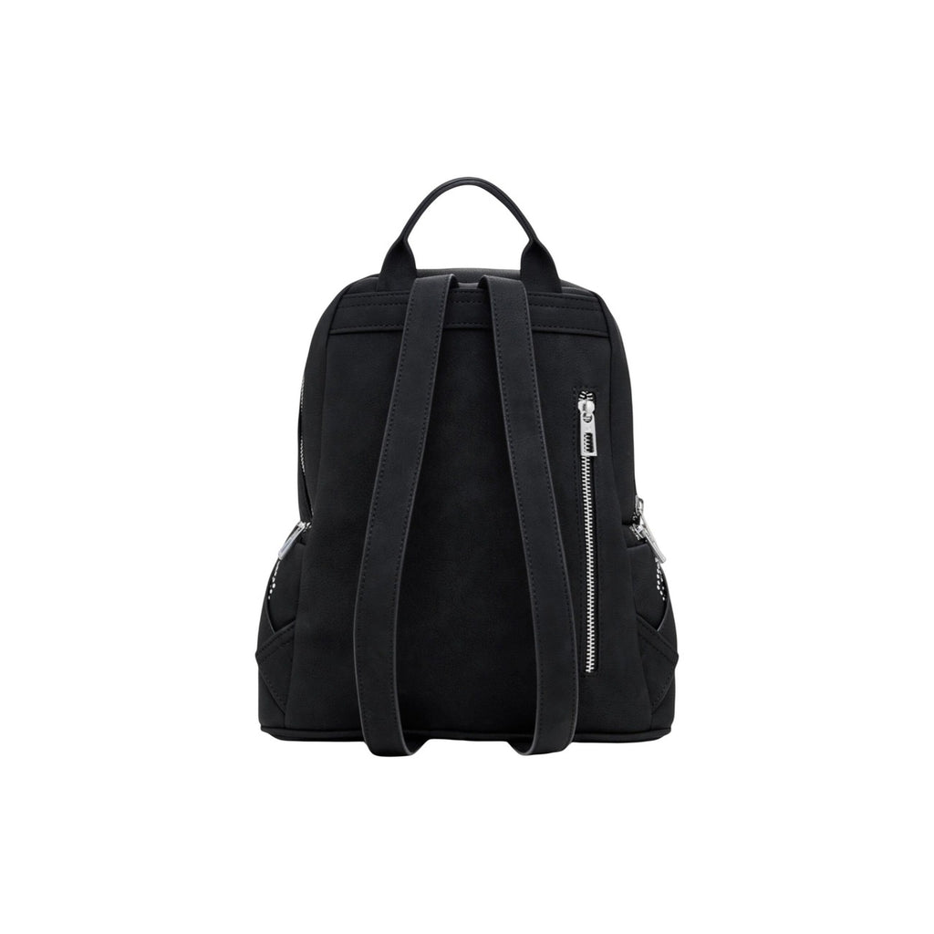 Zaino Desigual Donna Nero - Borsa Elegante con Tasche Multiple e Cerniera