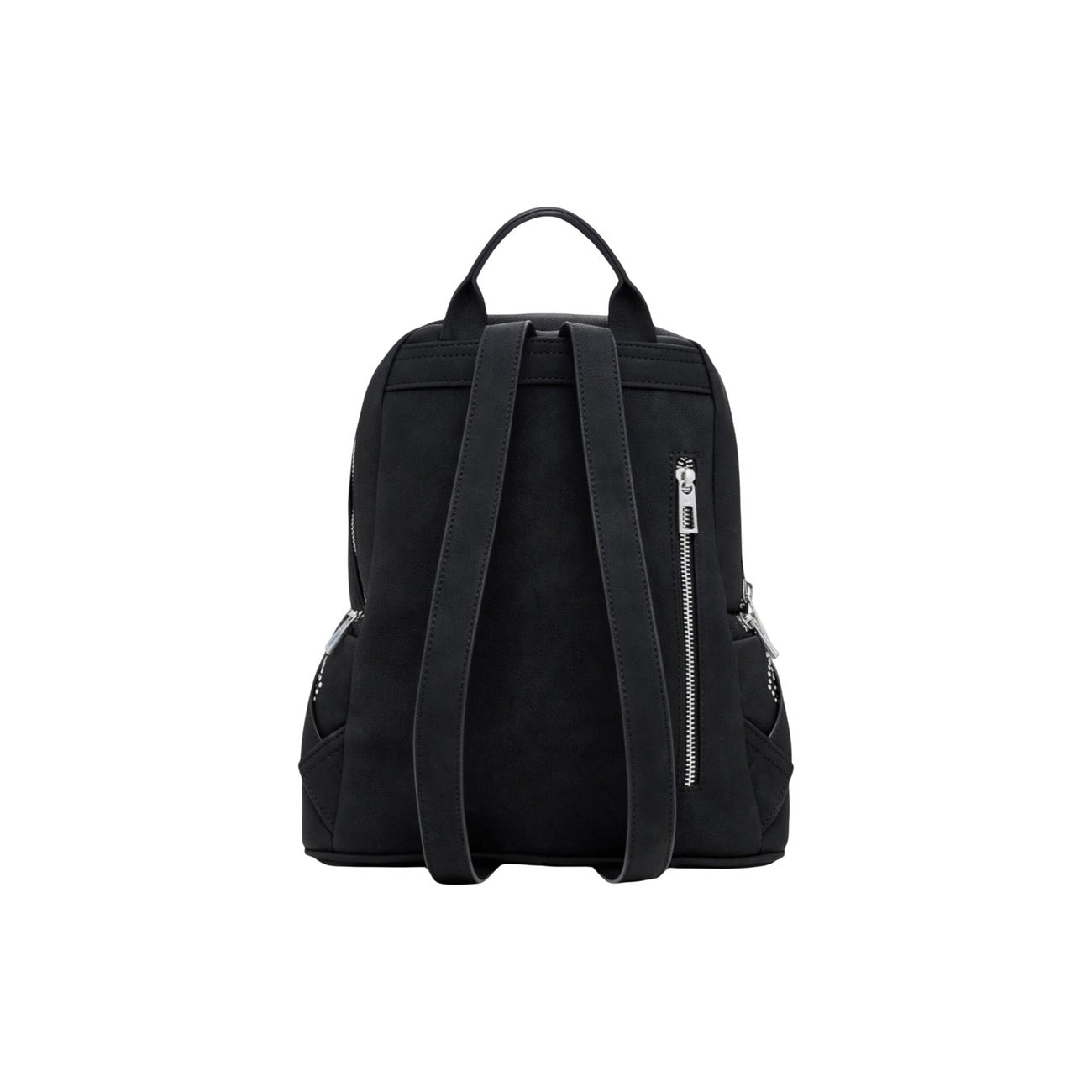 Zaino Desigual Donna Nero - Borsa Elegante con Tasche Multiple e Cerniera