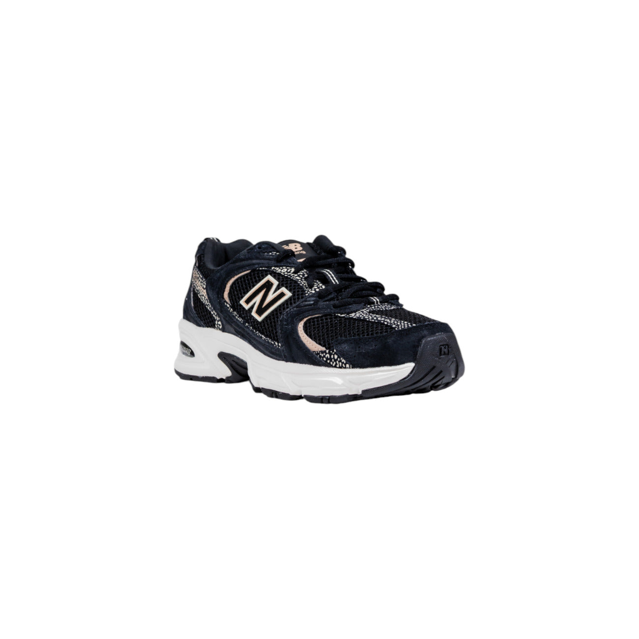 Sneakers New Balance 530 Donna Nere Camoscio e Tessuto - U530CRB