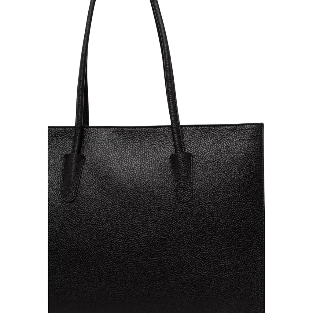 Coccinelle Myrtha - Borsa Shopping Grande Nera in Vera Pelle - COCCINELLEMYRTHA26