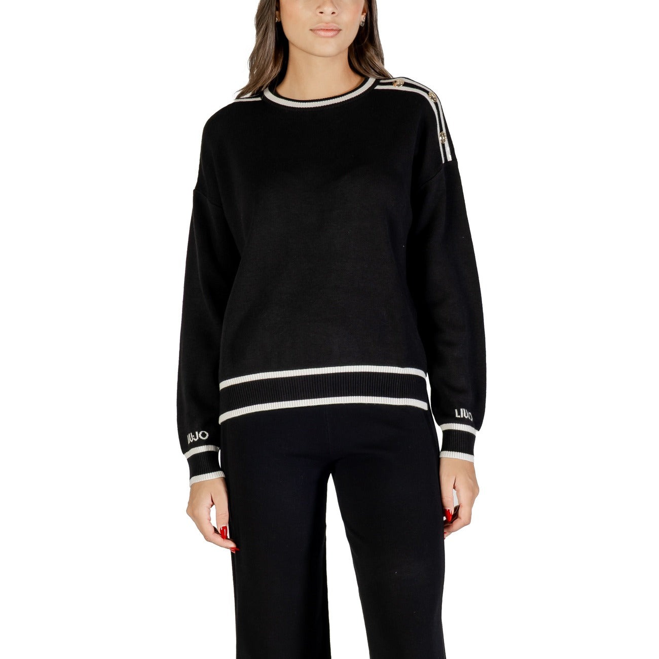 Maglia Liu Jo Donna Bianca - Viscosa Seta Elegante