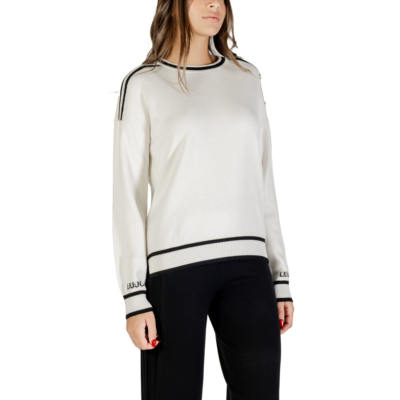 Maglia Liu Jo Donna Bianca - Viscosa Seta Elegante