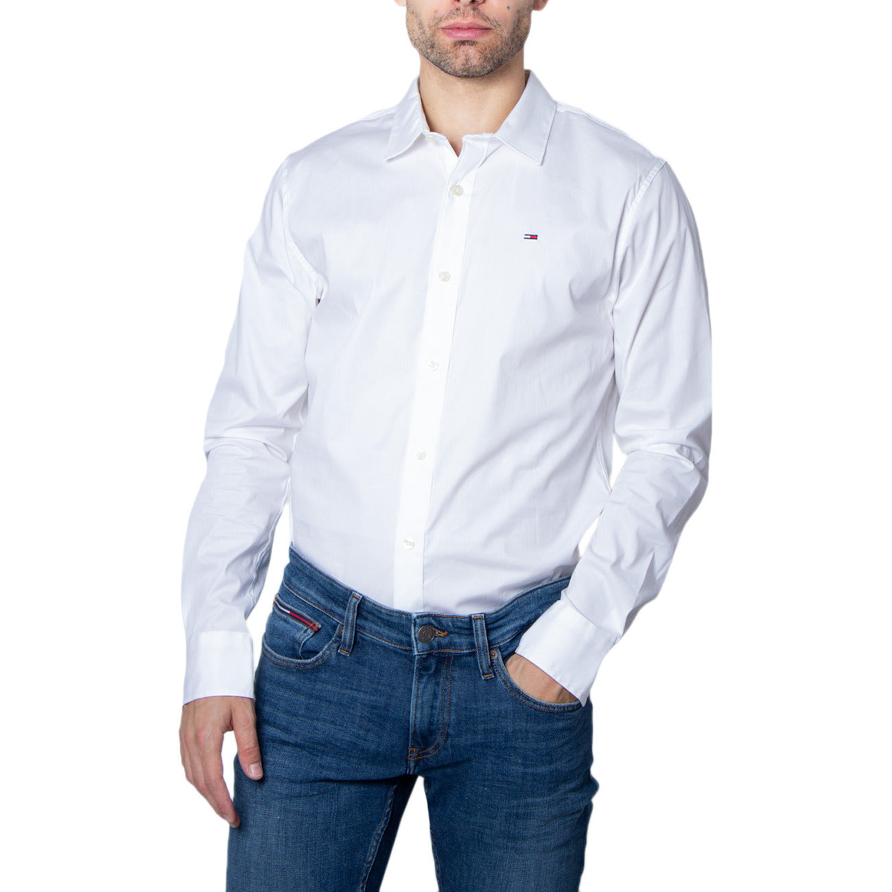Tommy Hilfiger Camicia Uomo - Eleganza Classica e Comfort