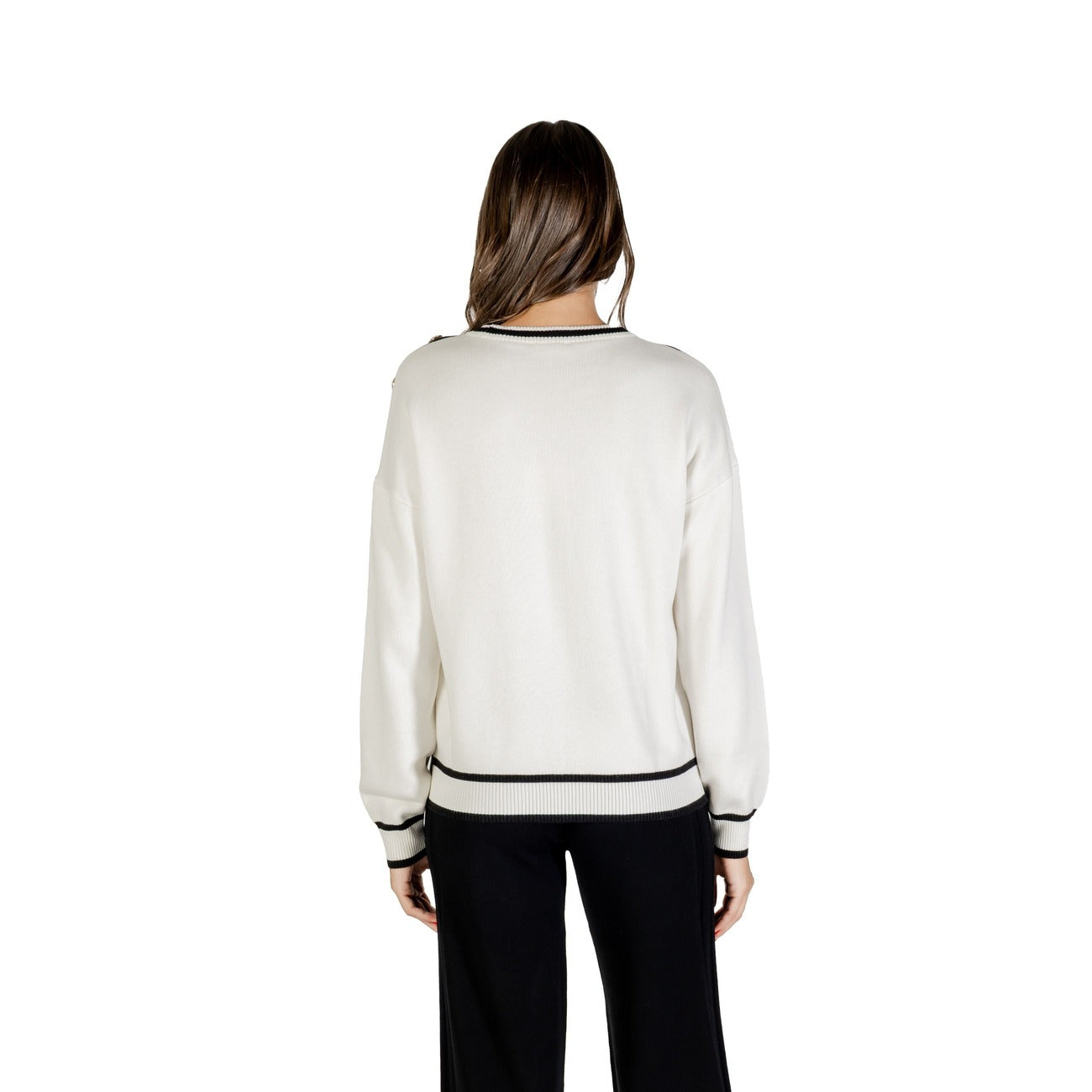Maglia Liu Jo Donna Bianca - Viscosa Seta Elegante