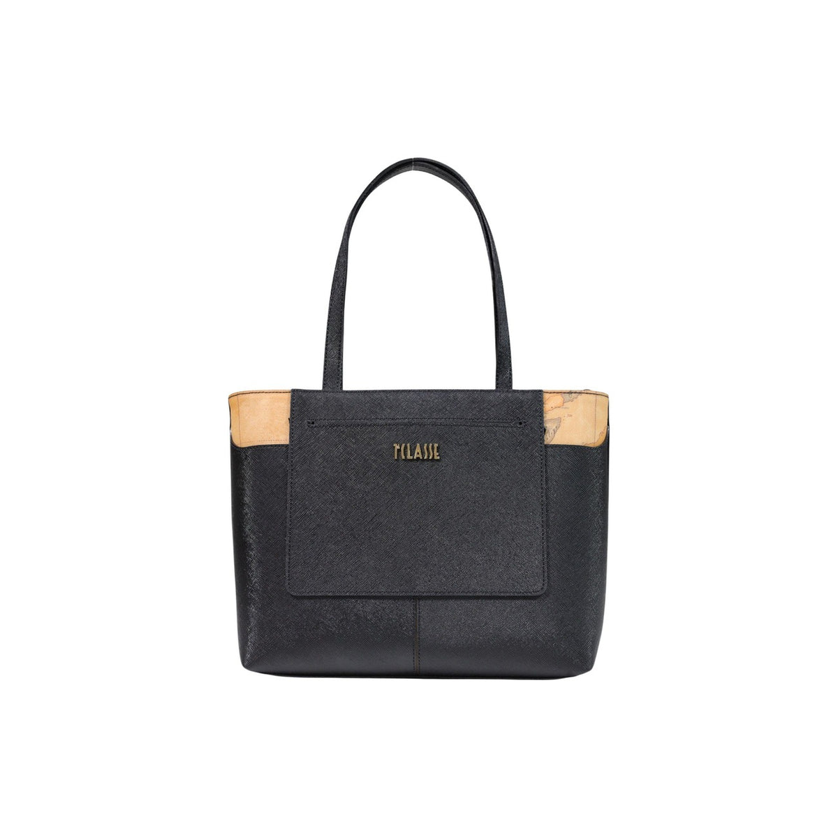 Alviero Martini Prima Classe Borsa a Mano Donna Nera con Tracolla