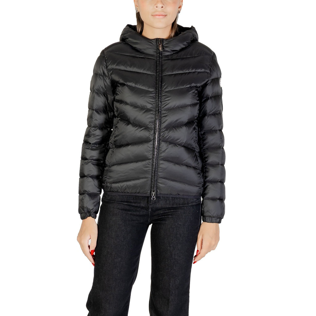 Colmar Originals Women's Black Hooded Jacket - Winter Elegance