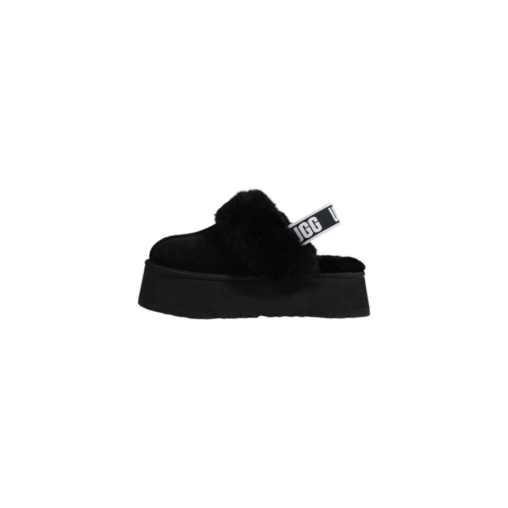 UGG Ciabatte Donna Nere in Pelle - Eleganza e Comfort Premium