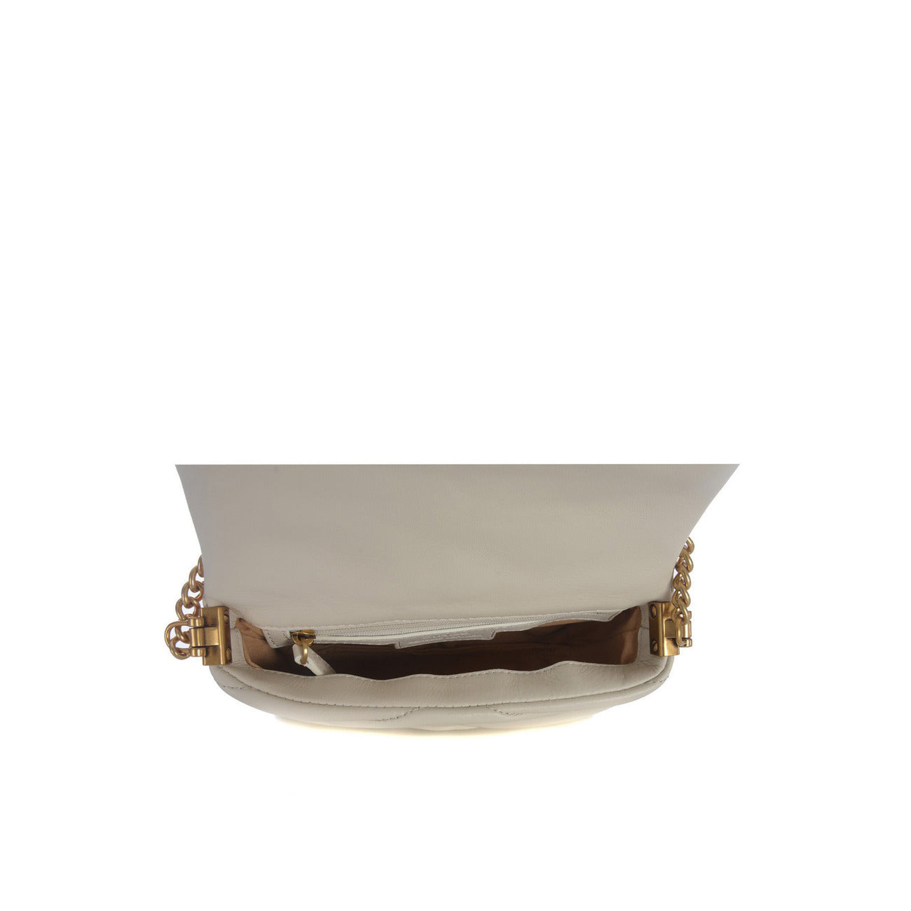 Pinko Borsa a Tracolla Donna Bianca in Pelle - Collezione Autunno/Inverno