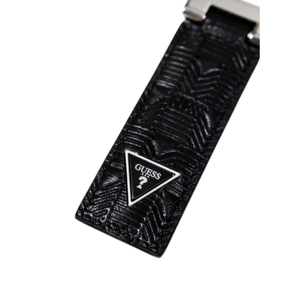 Portachiavi Guess Uomo Nero Pelle - Elegante Compatto RM5475 P5301