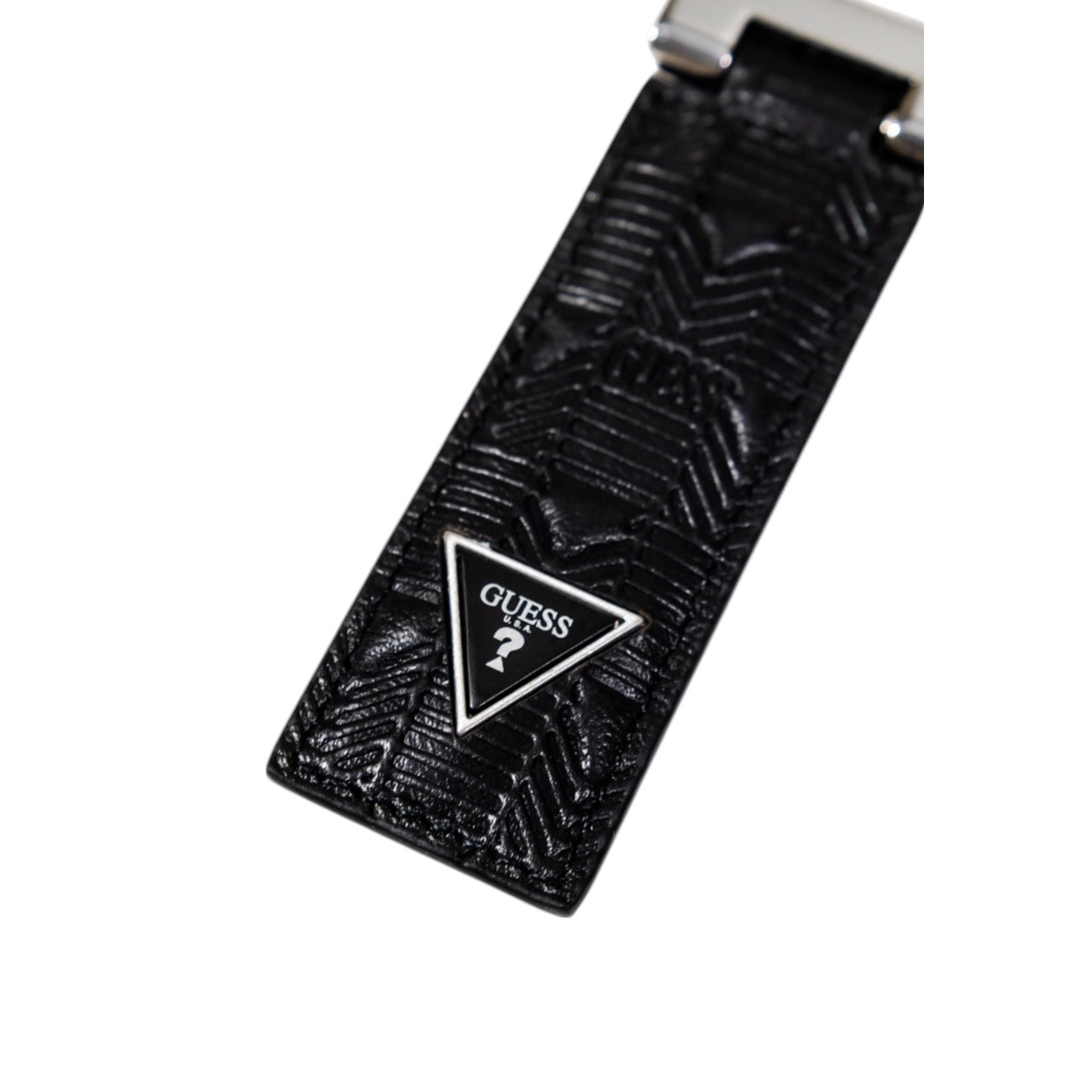 Portachiavi Guess Uomo Nero Pelle - Elegante Compatto RM5475 P5301