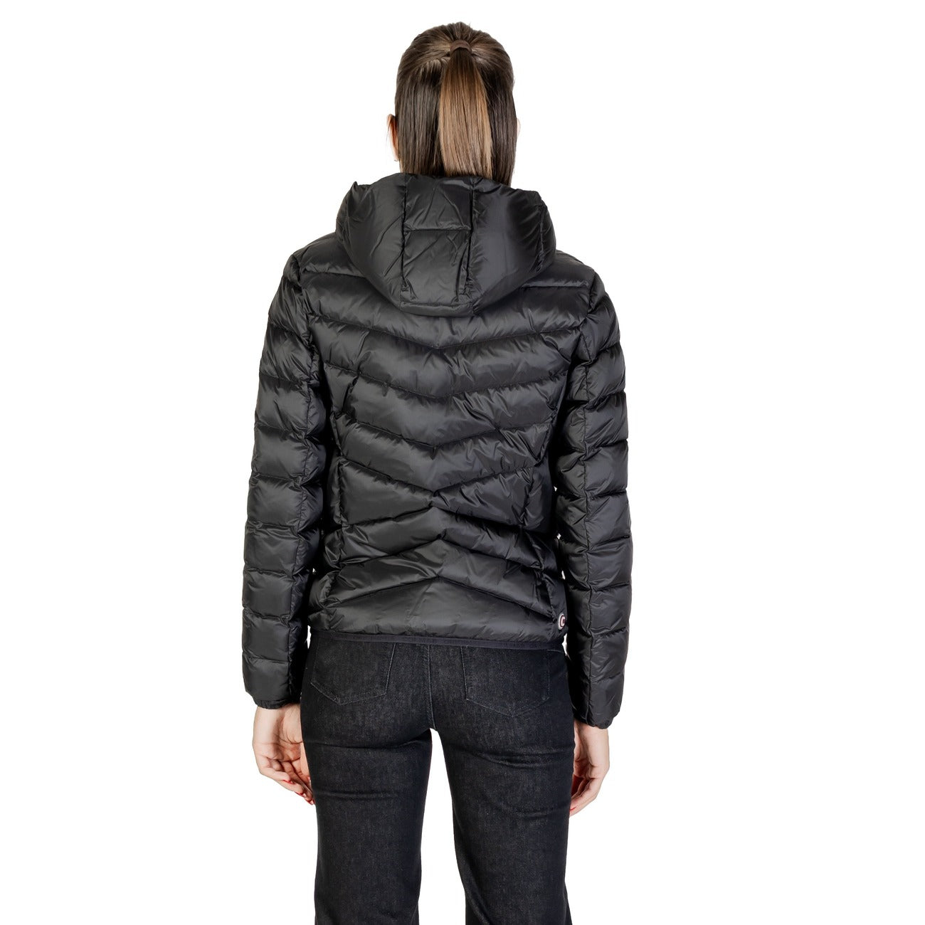 Colmar Originals Women's Black Hooded Jacket - Winter Elegance