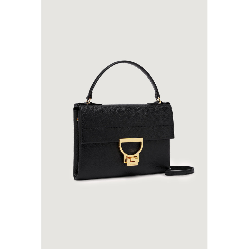 Coccinelle Arlettis - Pochette / Portafoglio Grande in Vera Pelle Nera - ARLETTIS