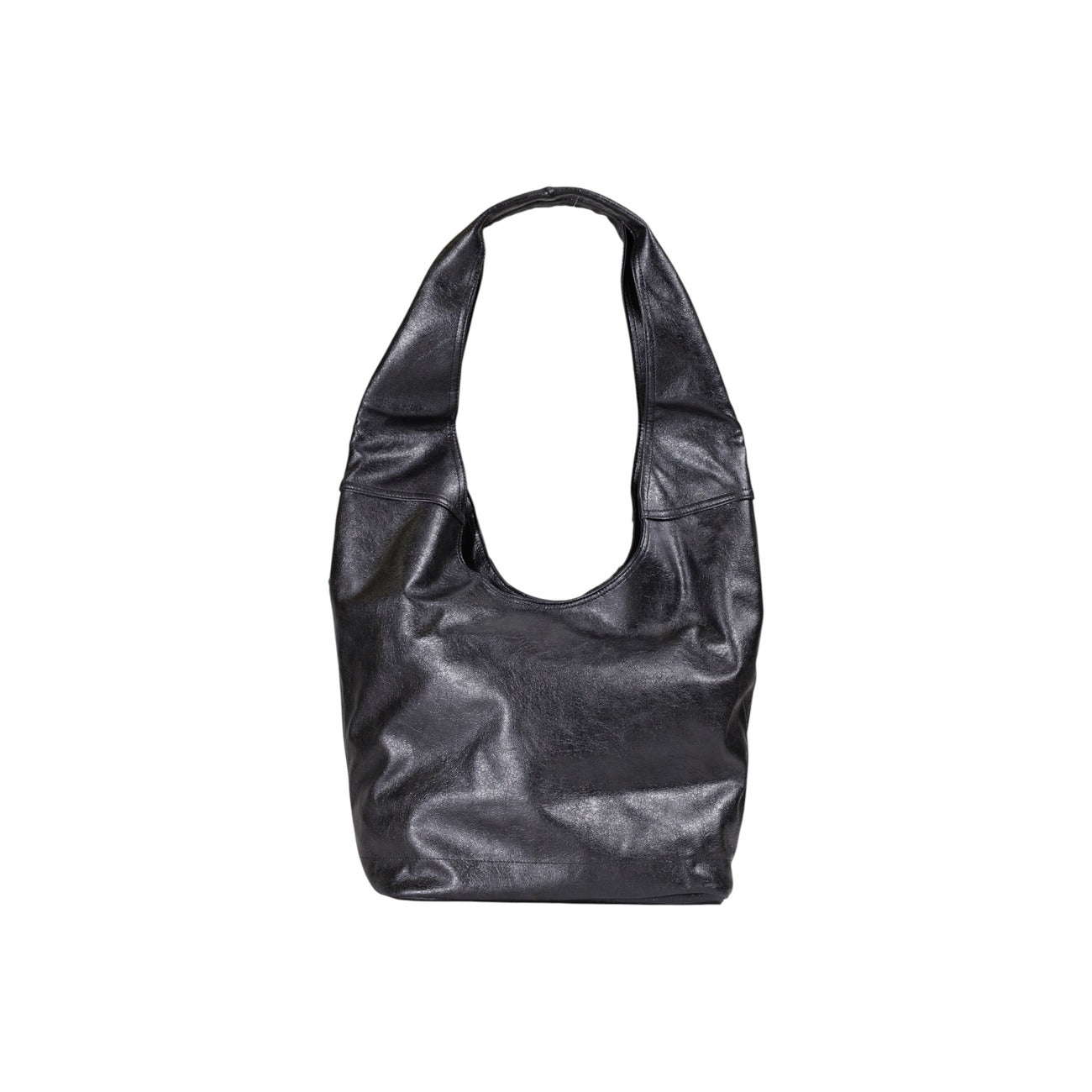 Replay Borsa a Mano Donna Nera con Cerniera - Capiente 30x33cm
