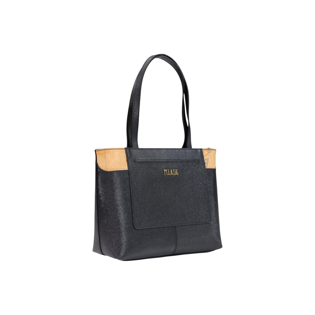 Alviero Martini Prima Classe Borsa a Mano Donna Nera con Tracolla