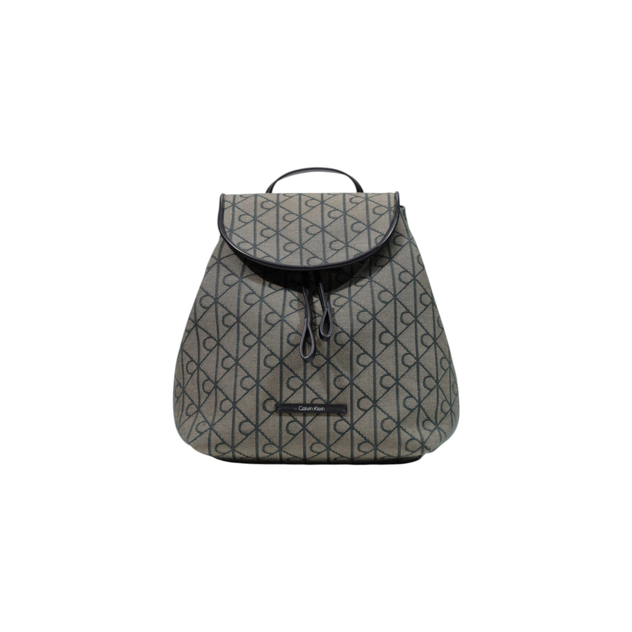 Calvin Klein Zaino Donna Emblem AOP Jacquard – Nero