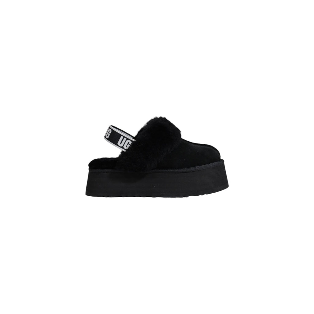 UGG Ciabatte Donna Nere in Pelle - Eleganza e Comfort Premium