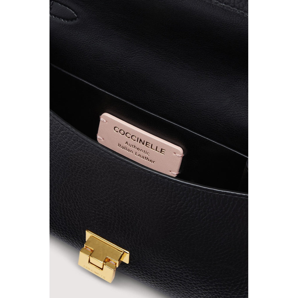 Coccinelle Arlettis - Pochette / Portafoglio Grande in Vera Pelle Nera - ARLETTIS